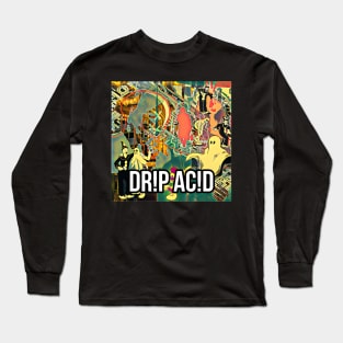 Drip Acid ghost tee Long Sleeve T-Shirt